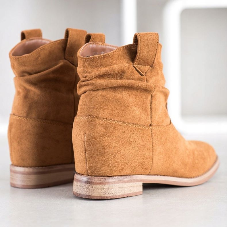 Marquiz Stylowe Kowbojki brązowe 1