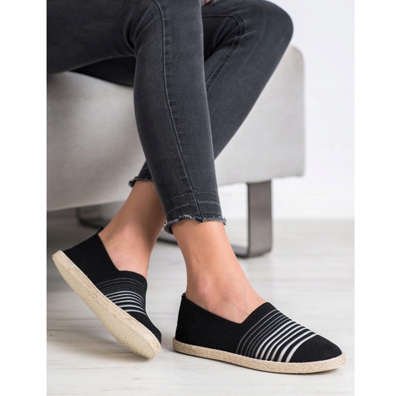 Espadryle Slipony MCKEYLOR czarne 1