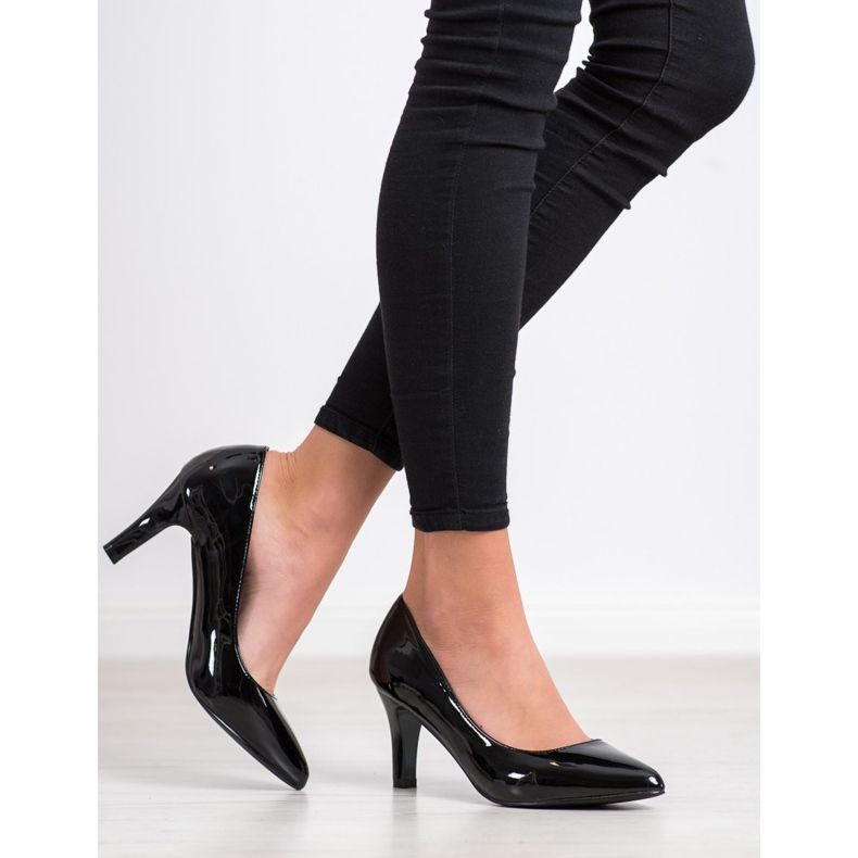 Goodin Lakierowane Czółenka czarne 1
