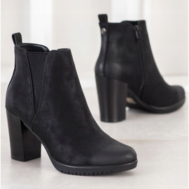 Botki Na Słupku Sergio Leone czarne 2