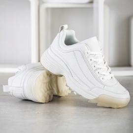 Kylie Modne Sneakersy białe 1