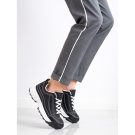 Kylie Modne Sneakersy czarne 1