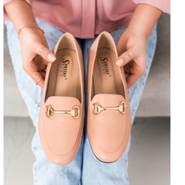 Seastar Eleganckie Mokasyny brązowe 1