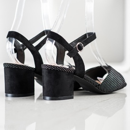 Czarne Sandałki Na Słupku Sergio Leone 1