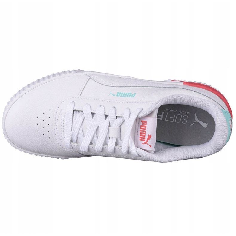 Buty Puma Carina L Jr 370677 23 białe czarne 2