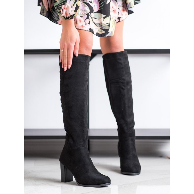 Balada Klasyczne Kozaki Z Ociepleniem czarne 1