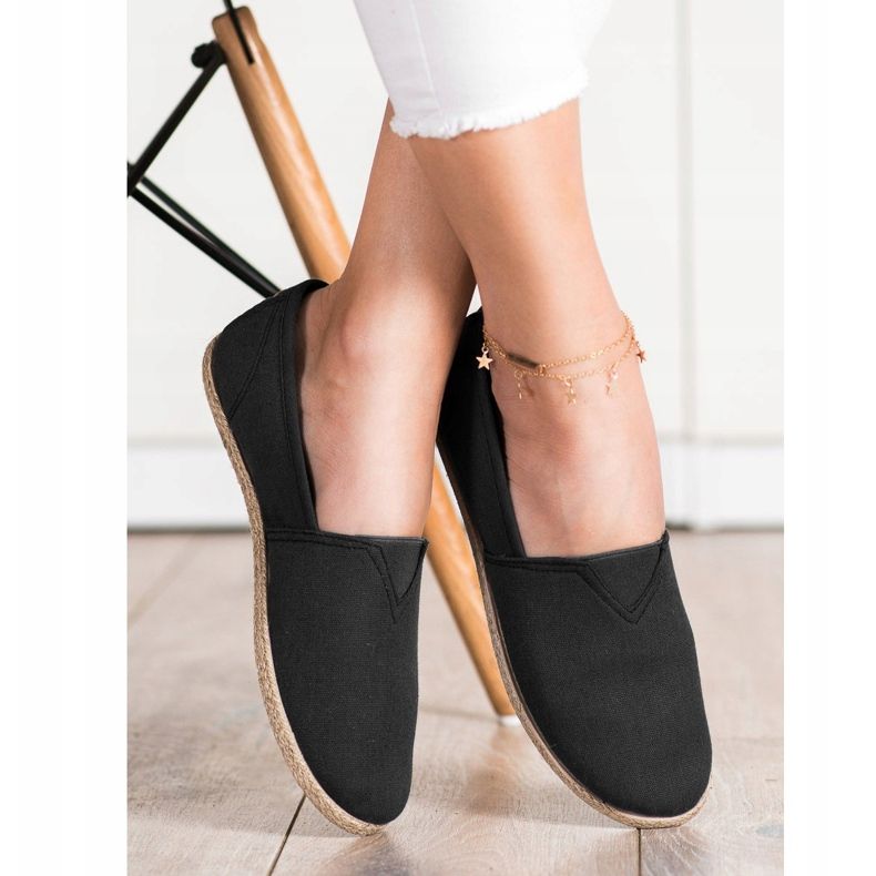 Casualowe Slipony MCKEYLOR czarne 1