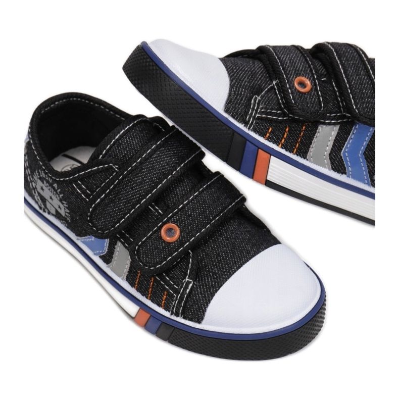 Vices 3SP693LS-38-black czarne wielokolorowe 1