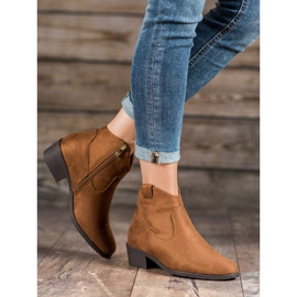 Filippo Zamszowe Kowbojki brązowe 1