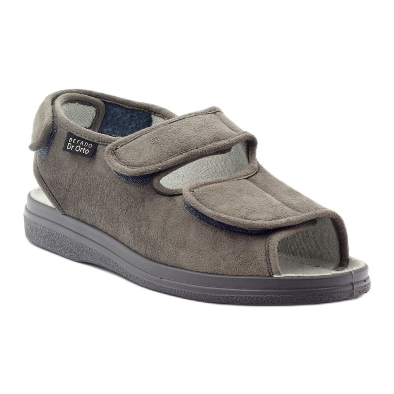 Befado 733M sandały dla cukrzyków szare 1