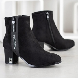 Gogo Botki Na Słupku Evolutions czarne 1