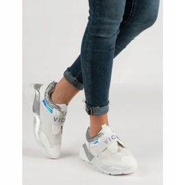 Wsuwane Buty Sportowe VICES białe 1