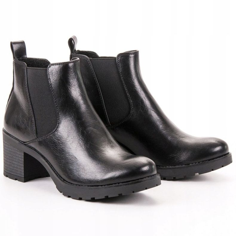 W. Potocki Czarne Sztyblety Na Słupku 1