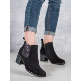 Filippo Botki Na Słupku czarne 2