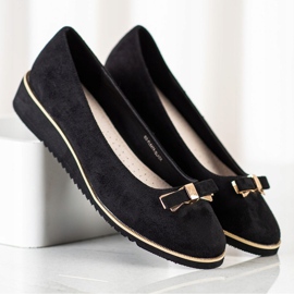 Goodin Czarne Półbuty Z Kokardą 2