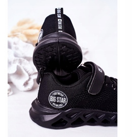 Dziecięce Sportowe Buty Sneakersy Big Star HH374184 Czarne 1