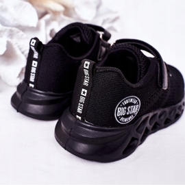 Dziecięce Sportowe Buty Sneakersy Big Star HH374184 Czarne 7