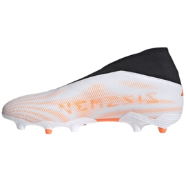 Buty piłkarskie adidas Nemeziz.3 Fg Ll M FW7340 białe wielokolorowe 1