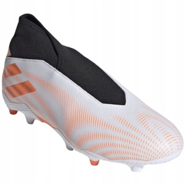 Buty piłkarskie adidas Nemeziz.3 Fg Ll M FW7340 białe wielokolorowe 3