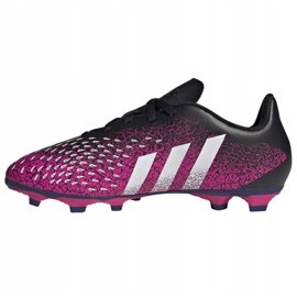 Buty piłkarskie adidas Predator Freak.4 FxG Jr FW7536 wielokolorowe różowe 1