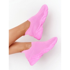 PS1 Damskie Sportowe Buty Slip-on Różowe Yoga Class 6