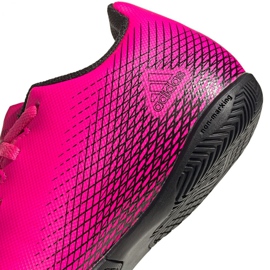 Buty piłkarskie adidas X Ghosted.4 In Jr FW6922 wielokolorowe różowe 3