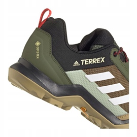 Buty adidas Terrex AX3 Gtx M FX4567 czarne wielokolorowe zielone 2