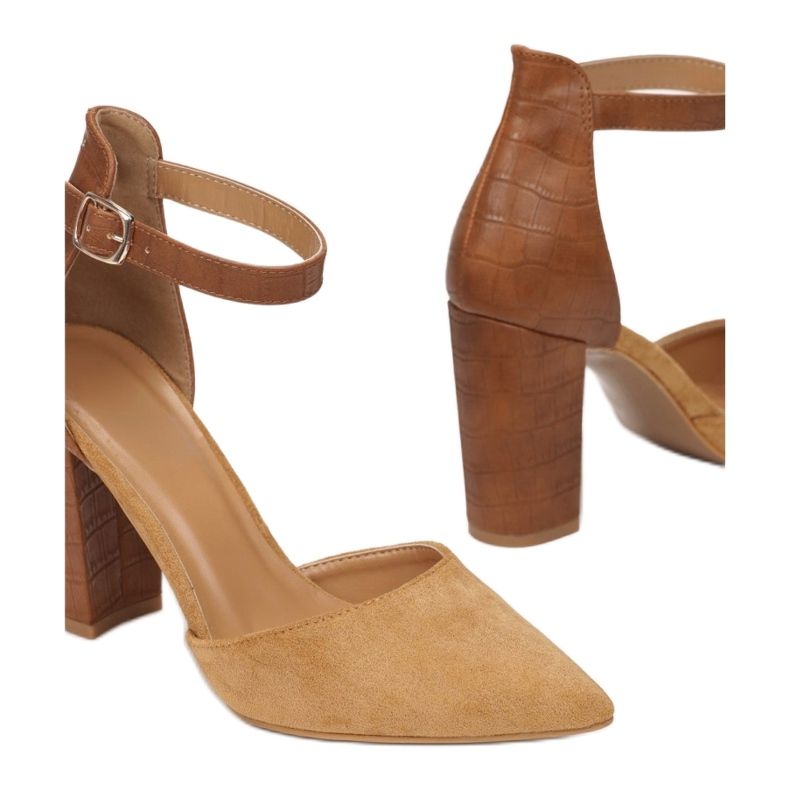 Vices EE-17-68-camel brązowe wielokolorowe 1