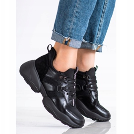 Weide Czarne Sneakersy 1