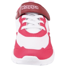 Buty dla dzieci Kappa Durban Pr K biało-różowe 260894PRK 1022 białe 4