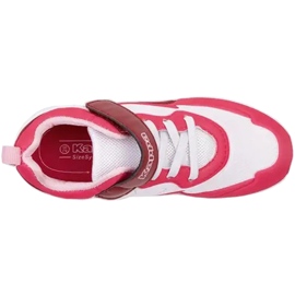 Buty dla dzieci Kappa Durban Pr K biało-różowe 260894PRK 1022 białe 2