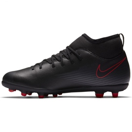 Buty piłkarskie Nike Mercurial Superfly 7 Club FG/MG Jr AT8150 060 czarne czarne 2