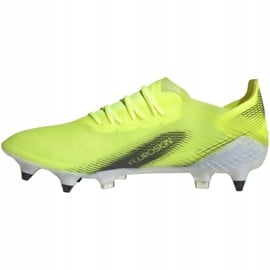 Buty piłkarskie adidas X Ghosted.1 Sg M FW6890 wielokolorowe żółte 2