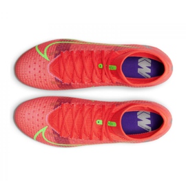 Buty piłkarskie Nike Superfly 8 Pro Ag M CV1130-600 czerwone koralowy 2