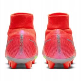Buty piłkarskie Nike Superfly 8 Pro Ag M CV1130-600 czerwone koralowy 5