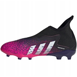 Buty piłkarskie adidas Predator Freak.3 Ll Fg Jr FW7529 wielokolorowe różowe 1