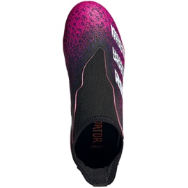 Buty piłkarskie adidas Predator Freak.3 Ll Fg Jr FW7529 wielokolorowe różowe 2