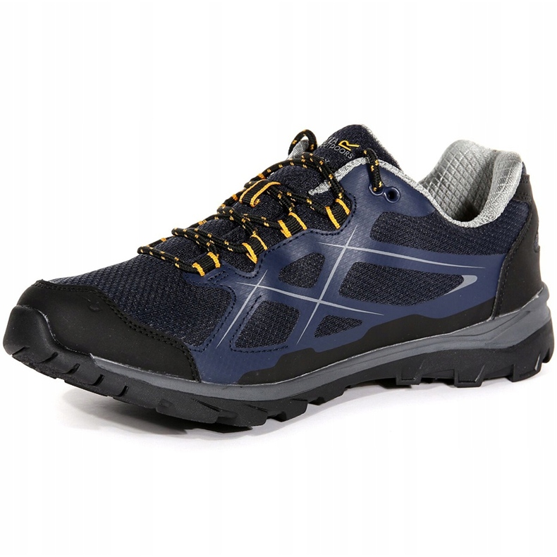 Buty Regatta Kota Low M RMF489 21 czarne granatowe pomarańczowe 2