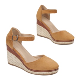 Vices LADY-FL23-68-camel brązowe 1
