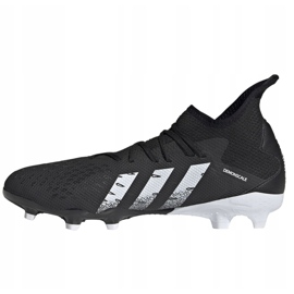 Buty piłkarskie adidas Predator Freak .3 Fg M FY1030 czarne czarne 1