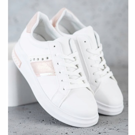 SHELOVET Białe Sneakersy 2