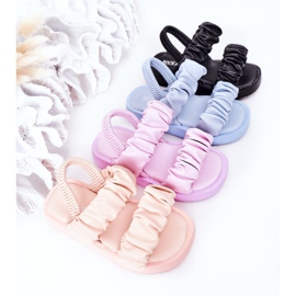 FR1 Dziecięce Sandały Ze Ściągaczem Błękitne Sweetness ['niebieski'] niebieskie 1