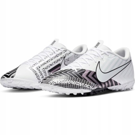 Buty piłkarskie Nike Mercurial Vapor 13 Academy Mds Tf M CJ1306 110 biały, biały, czarny białe 2