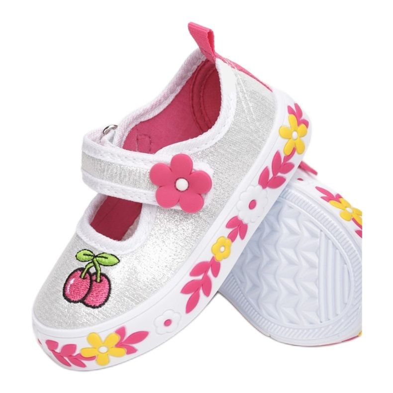 Vices C-T9057-71-white białe różowe 1