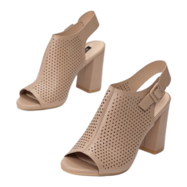 Vices 1611-85-khaki beżowy 1