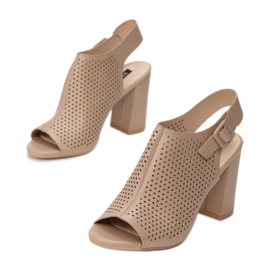 Vices 1611-85-khaki beżowy 2