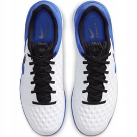 Buty piłkarskie Nike Tiempo React Legend 8 Pro Ic M AT6134 104 wielokolorowe niebieskie 1