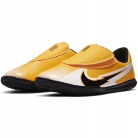 Buty piłkarskie Nike Mercurial Vapor 13 Club Ic PS(V) Jr AT8170 801 wielokolorowe żółte 2