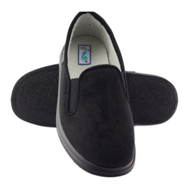 Befado buty męskie zdrowotne kapcie 991M002 czarne 3