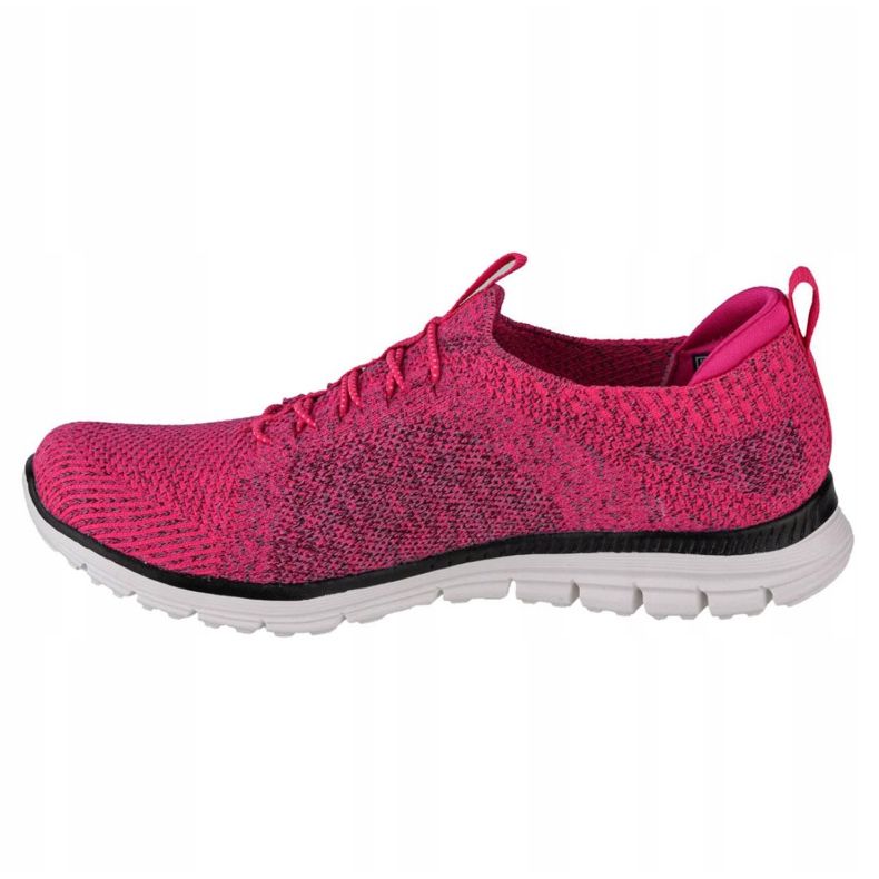 Buty Skechers Luminate-She's Magnificent W 104075-HPBK czarne różowe 1